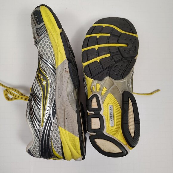 Saucony ProGrid Guide 5 Running Shoes Womens 10 Yellow Silver - Picture 6 of 15